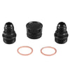 Honda B16 B18C Catch Can Breather Fitting & Block Plug (M28 to 10AN)