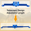 Motorcycle Balance Handle Bar Extender Bracket 1 Set Blue