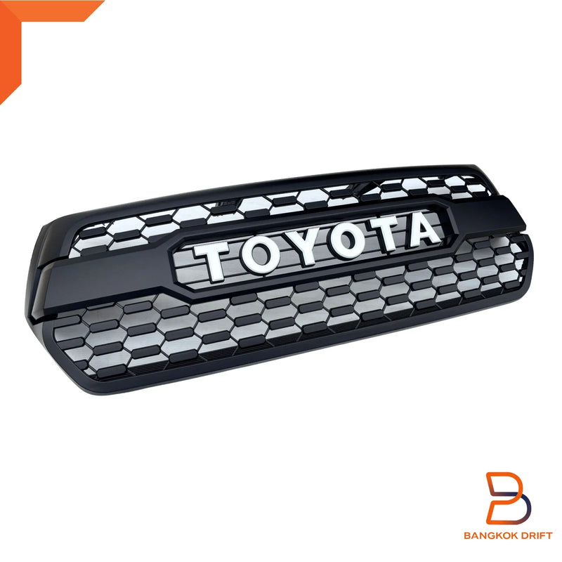 Toyota Hilux Ute SR5 Tundra Style Front Grille White Letter (2018-2020)