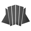 Hyundai Genesis Carbon Fiber 6 x Door Pillar Window Trim ( Specified)