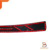 Mitsubishi Pajero Sport White Rear Bumper Step Scuff Plate Cover (19-23)