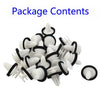 Ford 20pc Door Trim Panel Clip Plastic Clamp W/ Sealer
