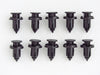 10 x Isuzu D-Max Holden Rodeo Vauxhall Brava Front Bumper Clips (2002-2012)