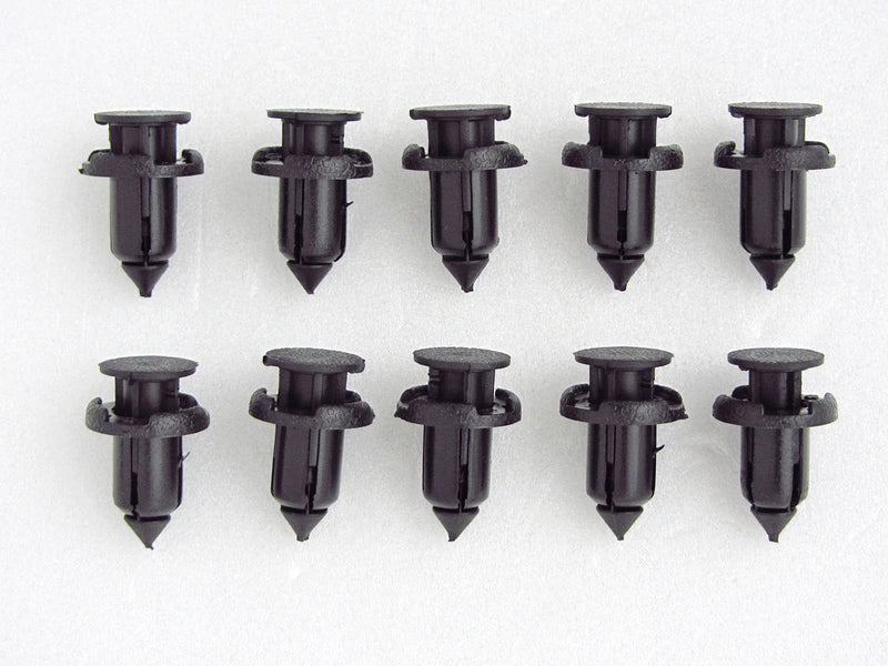 10 x Isuzu D-Max Holden Rodeo Vauxhall Brava Front Bumper Clips (2002-2012)