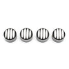 Triumph T120 Thruxton 4x CNC Machined Head Bolt Cover Caps (2016-2023)