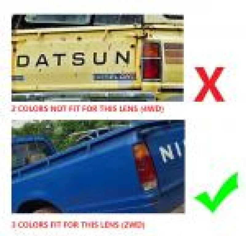 Nissan Datsun 720 2WD RH Rear Tail Light Lens (1980-1986)