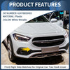 Mercedes-Benz W247 (2019-2023) White Metallic Front Bumper Tow Hook Cover
