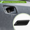 Toyota Camry Front Left Washer Nozzle Cover Unpainted (2011–2015)