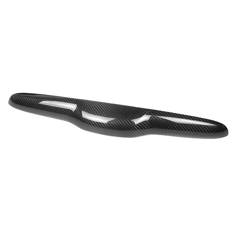 Fiat 500 2009-2019 ABARTH 100% Real Carbon Fiber Tailgate Strip Cover Trim