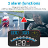 Universal GPS Car HUD Head-Up Display Speedometer with Overspeed Alarm