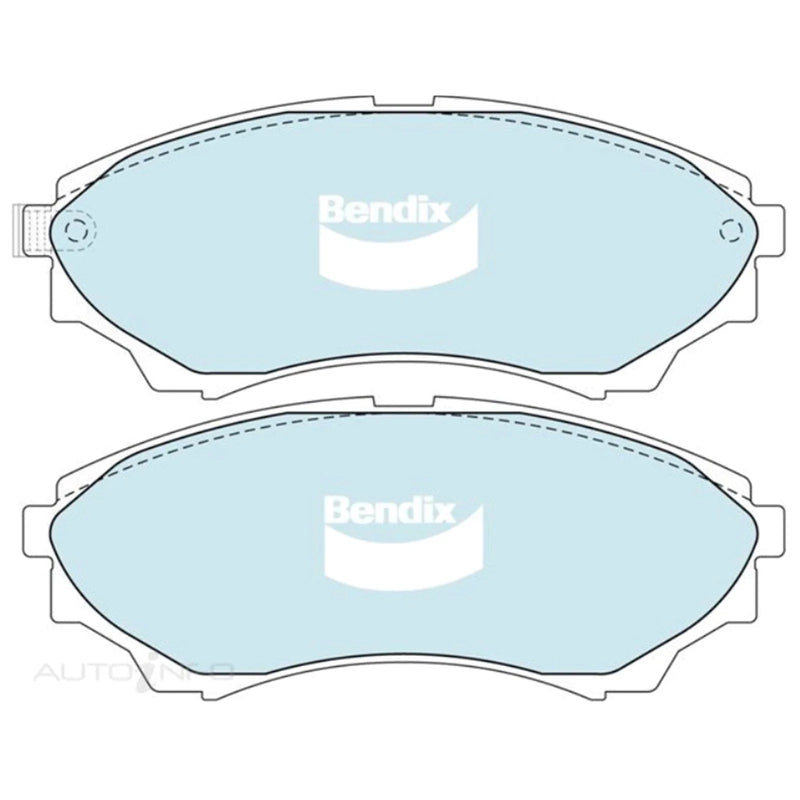 Ford Ranger 4WD Front Disc Brake Pad Set (2006 - 2011)