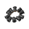 Fairing 10 x Motorcycle Windshield Rubber Nut M6 Vibration Damper