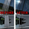 Honda CR-V 6 x Window Pillar Post Covers (2007-2011)