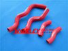 Kawasaki KLX250 RED Silicone Radiator Hose (1993-2010)