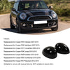 Mini Cooper R55 R60 Glossy Black Side View Mirror Cover Caps (2007-2016)