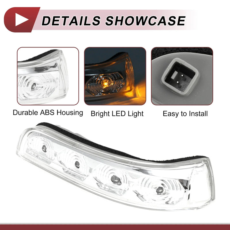 Hyundai Elantra 2017-2020 Left Gray Clear Turn Signal Light