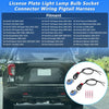 Ford F-150 Rear License Plate Light Connector Socket Kit (2001-2014)
