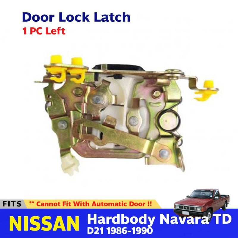 For Nissan Navara D21 Manual Door Truck 1986-97 Door Lock Latch Front Left