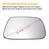 JEEP GRAND CHEROKEE Right Side Heated White Mirror Glass (2005-2009)