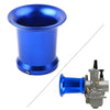 PWK 21-30mm, PE 28-32mm Carburetor Blue 50mm Moto Air Filter Cup