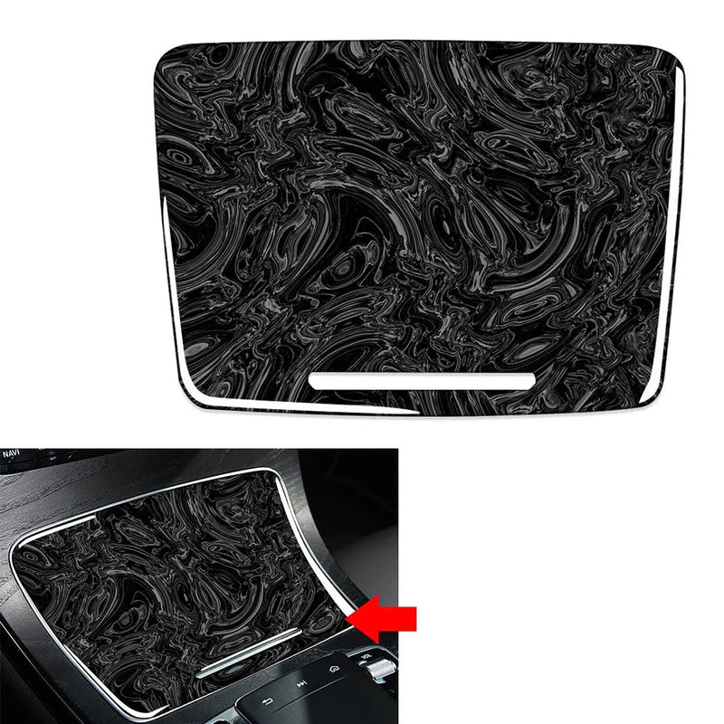 Mercedes-Benz C Class Marbling Water Cup Holder Panel Cover (2015-2021)