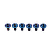 Bike Motorcycle 6 x M5x30mm Titanium Alloy Torx Head Bolts