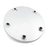 Harley Twin Cam Softail Dyna Touring Silver Domed Timing Points Cover (99-17)