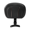 Harley Touring Road King Glide Black Front Rider Backrest (2009-2023)