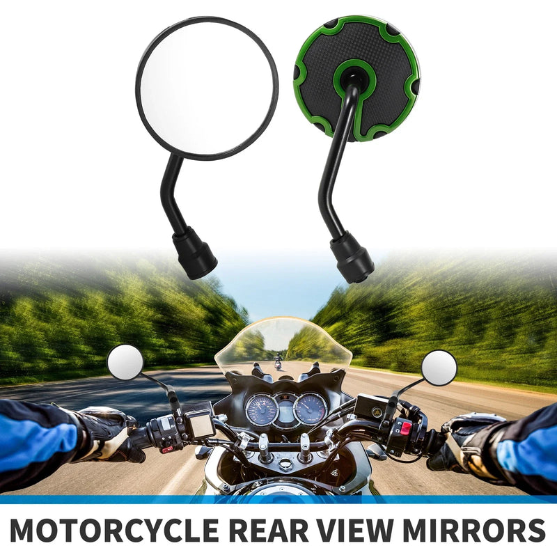 M10 Rear View Mirrors / M10 / Round Shape Handlebar Mirrors