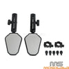Honda Suzuki Yamaha Universal Adjustable Side Rearview Mirrors 8mm/10mm