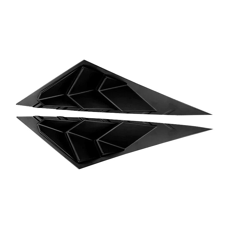 Hyundai Elantra Gloss Black Side Vent Scoop Louver Cover Trim (2021–2023)