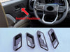Chevrolet Colorado ABS Black Inner Door Handle Bowl Cover Trim (2023-2025)