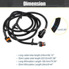 Dodge Ram 2500 3500 4500 5500 Fog Light Jumper Wiring Harness (2010-2018)