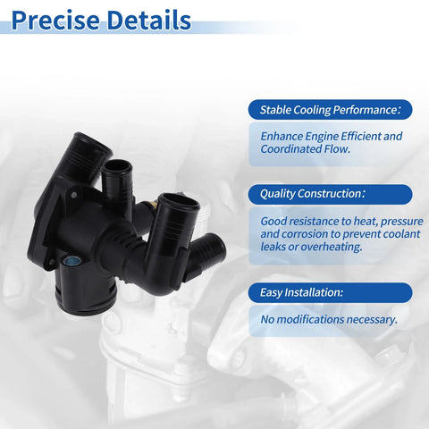 Ford Ranger Engine Coolant Thermostat Housing Assembly (2019-2023)