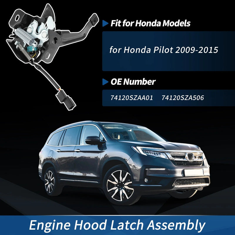Honda Pilot Hood Latch Assembly (2009-2015)