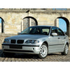 BMW E46 320i 325i 330i 2 x Front Kidney Grills Chrome Silver (2002-2005)