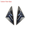 Hyundai Sonata Carbon Fiber Window Louver Shutter Cover Trim (2011–2014)