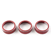VW Golf Jetta Tiguan Passat Atlas 3 x AC Climate Control Knob Covers (2006-2023)