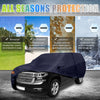 Chevrolet Tahoe 4-Door SUV (2007-2024) Navy Blue 190T PU Car Cover