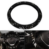 Car Steering Wheel Cover 37-38CM PU Leather Good Grip