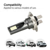 2 x H7 LED Headlight Conversion 110W 30000LM 6000K Canbus Error