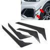 Audi Q5 Carbon Fiber Front Bumper Side Spoiler Trim (2021-2024)