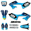 Yamaha YZ 125 Graphics Decals Sticker Kit (2022-2023)