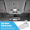 Jeep Renegade (2015-2018) Gray Sun Visor Support Clip Retainer