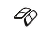BMW X5 2019 Pair Black Rear Exhaust Tip Cover End Pipe Trim Fit