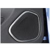 4pcs Silver Door Side Speaker grille Cover Trim Frame fits Volvo XC60 2018-2022