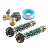Garden Hose - Coiled Spring Protector 3/4" Hose Splitter Connector