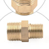 Various Models Brass G 1/4" Male to G 3/8" Male Adapter Pipe Fitting