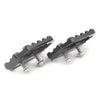 Kawasaki VERSYS-X300, VERSYS 650, VERSYS 1000 Black Wide Foot Pegs
