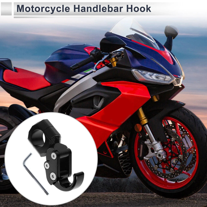 Arc Arc Aluminum Alloy Motorcycle Hanging Hook Hexagon Wrench 1 Set Black
